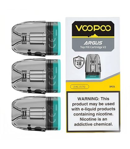 کارتریج آرگاس ووپو تاپ فیل 2 | VooPoo Argus Pod Top Fill V2 cartridge